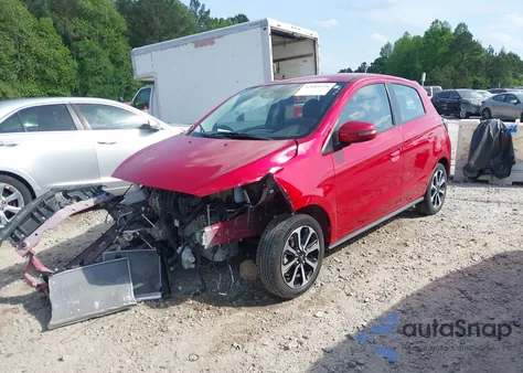 2023 Mitsubishi Mirage Black Edition/Ralliart/Se из США, поврежденный, VIN ML32AWHJ5PH003481